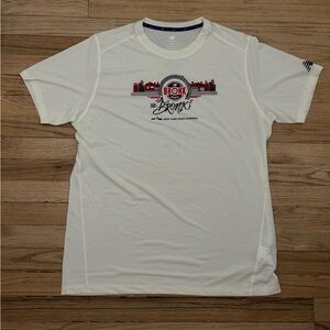 New Balance Cream Men's Shirt - NYRR 10k Race Shirt